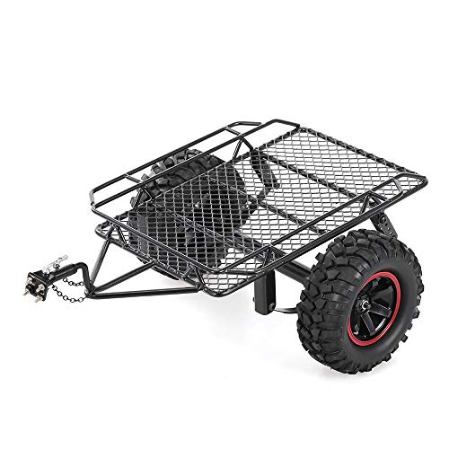 Goolsky- Trailer Car Hopper Trail para 1/10 Traxxas HSP Redcat RC4WD Tamiya Axial SCX10 D90 HPI RC Crawler Car DIY