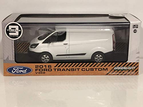 Greenlight Ford Transit Custom Van (2015) [escala 1:43 en blanco hielo]