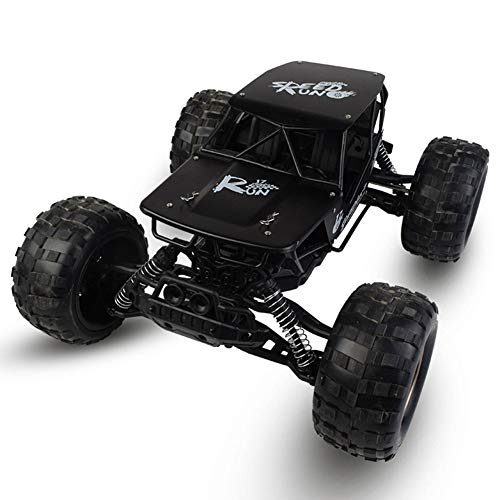 GRTVF 1/12 Modelo Crawler Control Remoto Control Coche, Vehículo De Alta Velocidad 4WD Electrónico RTR Racing Truck Monster Chariot Con Suspensión Independiente Primavera Para Niños En Interiores Y Ju