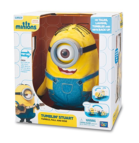 GRU 2: Mi Villano Favorito - Peluche Interactivo Stuart Volteretas (Mondo SPA 31011)