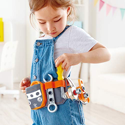 Hape Scientific Tool Build on The Belt-Includes 3 Experiments Herramientas científicas Junior Inventor – Construido en el cinturón – Incluye 3 experimentos (E3035)