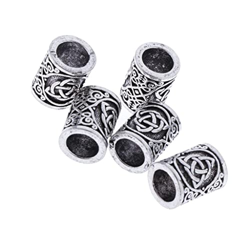 harayaa 5X Viking Celtic Nudo Abalorios para DIY Colgante Pulsera Fabricación de Joyas