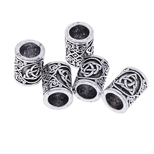 harayaa 5X Viking Celtic Nudo Abalorios para DIY Colgante Pulsera Fabricación de Joyas