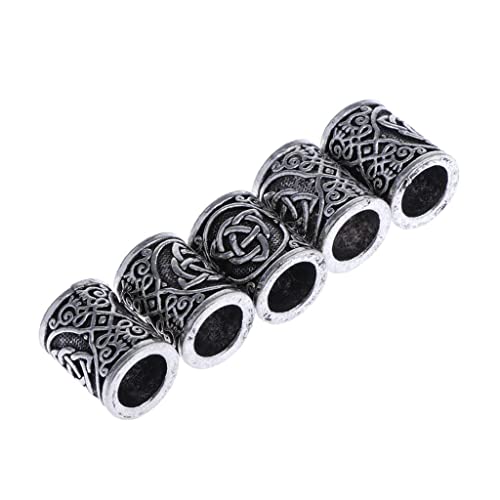 harayaa 5X Viking Celtic Nudo Abalorios para DIY Colgante Pulsera Fabricación de Joyas