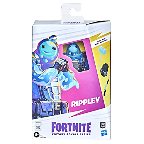 Hasbro Fortnite Victory Royale Series Rippley - Figura de acción coleccionable con accesorios - A partir de 8 años, 6 pulgadas