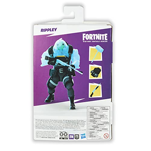 Hasbro Fortnite Victory Royale Series Rippley - Figura de acción coleccionable con accesorios - A partir de 8 años, 6 pulgadas