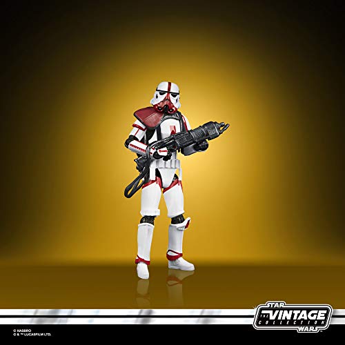Hasbro Star Wars - Figura de acción Soldado lanzallamas 9cm