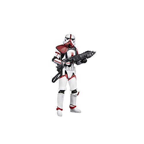 Hasbro Star Wars - Figura de acción Soldado lanzallamas 9cm