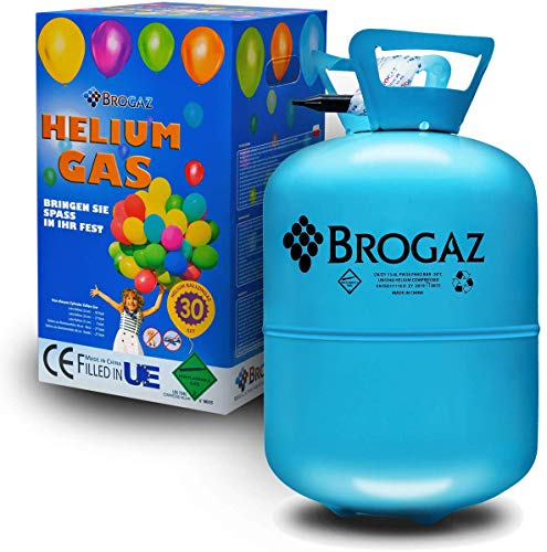 Helium Canister para 30 globos Helion Gas Cylinder (99,99% Helio)