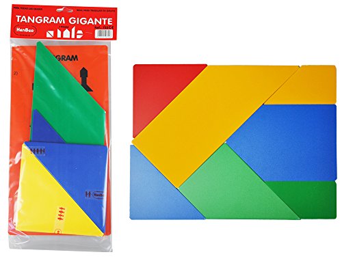 HenBea - Tangram gigante (722) , color/modelo surtido