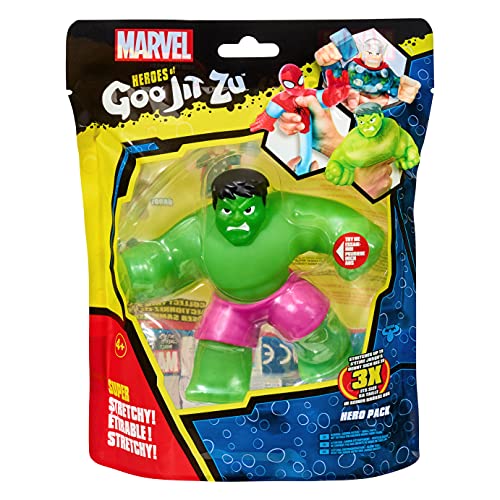 Heroes of Goo Jit Zu - Estuche de héroes Marvel-Hulk Rayos Gamma, 41265