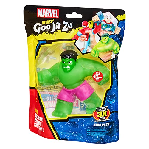 Heroes of Goo Jit Zu - Estuche de héroes Marvel-Hulk Rayos Gamma, 41265