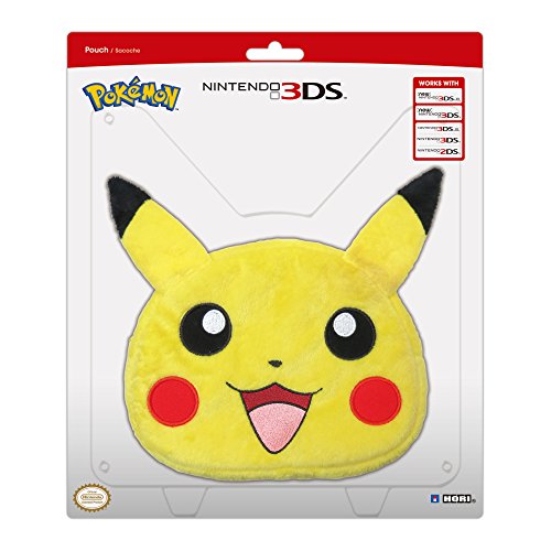 Hori - Funda De Felpa Pikachu (Nintendo 3Ds)