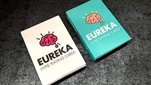 Hypie Eureka - Cartas de juego de curiosidad | Cool Collectable Poker Deck | Cartas para magos y trucos de magia