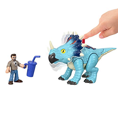 Imaginext- Jurassic World Dinosaurio de Juguete niñas +3 años (Mattel GMR17)