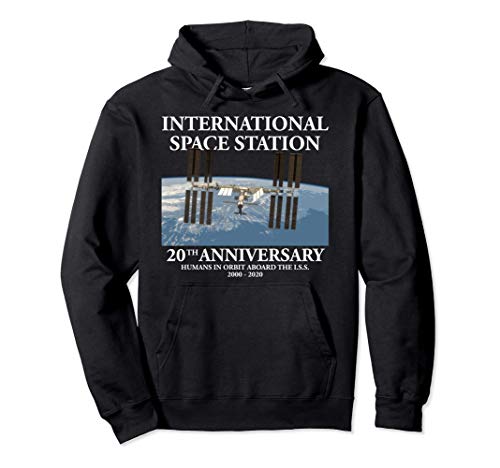 International Space Station ISS 20th Anniversary 20 Years Sudadera con Capucha