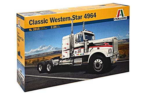 Italeri 1:24 Classic US Truck Western Star - reproducción Fiel, modelismo, Hobby, encolado, Kit de plástico, Montaje