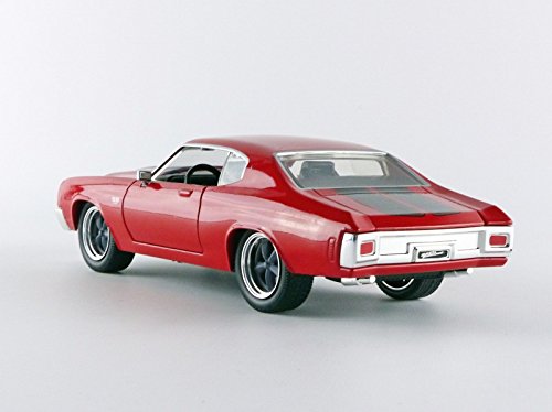 Jada Toys 97193R Chevrolet Doms SS - Escalera 1/24, Color Rojo