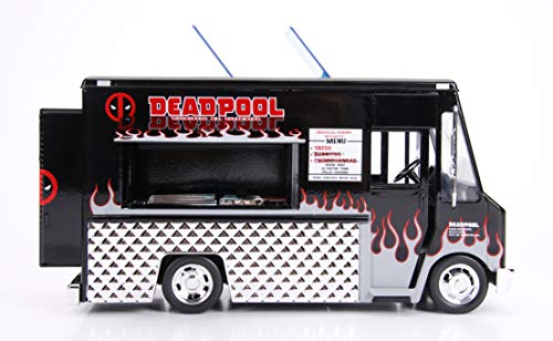 Jada Toys Vehículo Taco Truck X-Force 7 cm. Deadpool. Diecast. 1:24