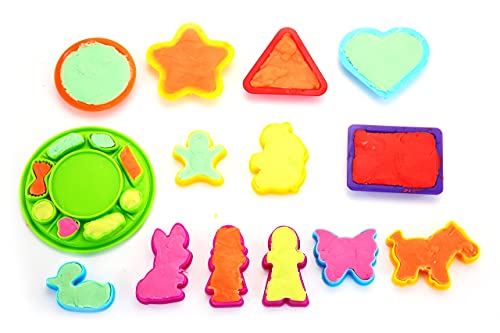 JOYIN Herramientas de Plastilina 44 Piezas Moldes Juguetes Educativos Juego de Imitación para Niños Bebé Regalo Cumpleaños