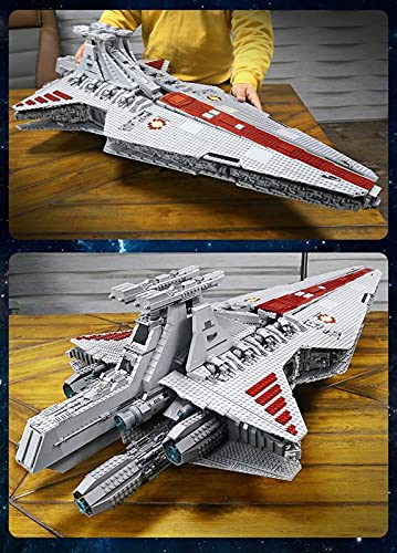 Juego de construcción de crucero espacial Star Destroyer kit de construcción 6685 piezas, nave espacial Compatible con LG Star Wars MK 21005