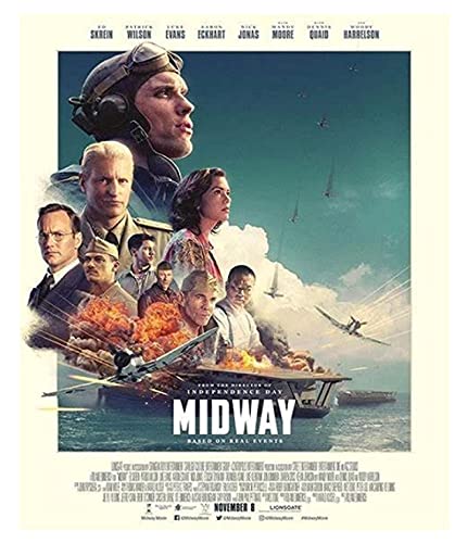 JYSHC Battle of The Midway Carteles De Películas Rompecabezas De Madera 1000 Piezas Juguetes para Adultos Juego De Descompresión Yt126Nx