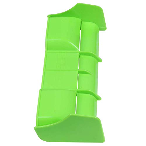 KEEDA 1/8 RC Car Plastic Tail Wing RC Cuerpo Shell trasero ala para 1/8 Escala Camión de corto curso Off-Road Racing Buggy RC Modelo Coche (verde)