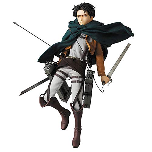 kijighg Levi Ackerman Figure Anime Action Toys Attack On Titan Figure, Heichov Anime Action Figure Toy Figure Anime Toy Figure