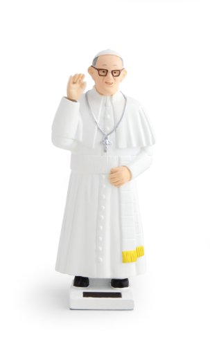 Kikkerland Polyresin Solar Papa, White