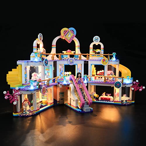 Kit de iluminación LED para Heartlake City Shopping Mall - Compatible con los modelos de bloques de construcción Lego 41450 no incluyen el juego Lego