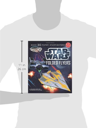 Klutz Star Wars Folded Flyers: Make 30 Paper Starfighters Craft Kit