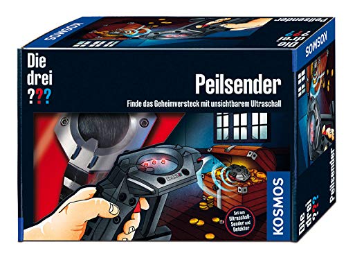 KOSMOS- Die DREI Peilsender Juego de Detectives para niños, Color Blanco (632151)