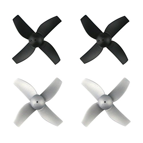 LanLan Juego de hélices 4PCS Blades Props Micro Drone, Cuchillos Repuestos para JJRC H36 RC Quadcopter