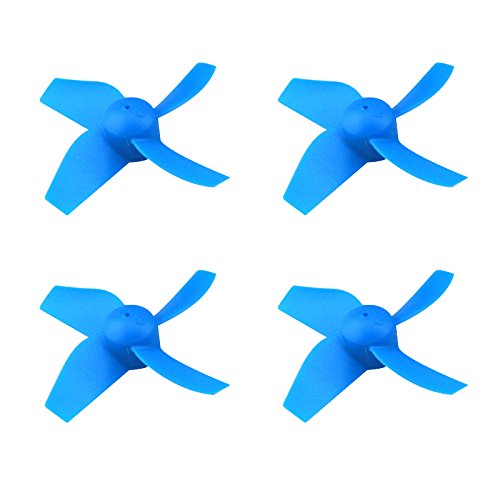 LanLan Juego de hélices 4PCS Blades Props Micro Drone, Cuchillos Repuestos para JJRC H36 RC Quadcopter