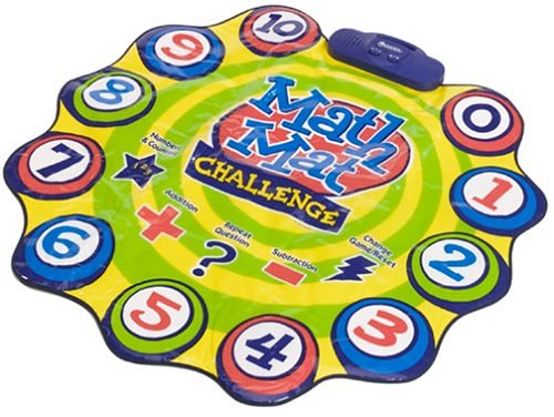 Learning Resources- Juego de sumas y restas Math Mat Challenge, Color (LER0047)