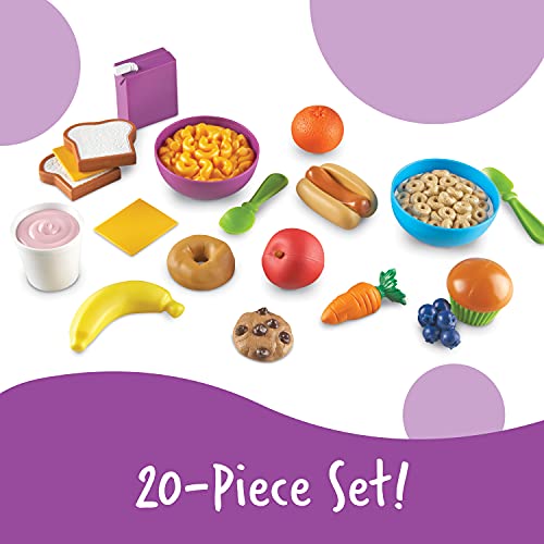 Learning Resources-Mi Propio Set de Alimentos de Juguete Munch It, Color (LER7711)