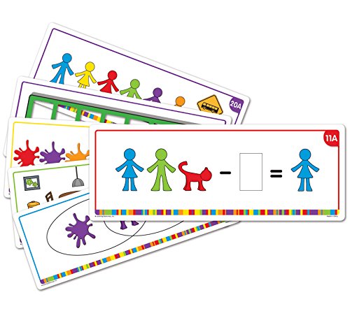 Learning Resources- Tarjetas de Actividades para Las Figuras de la Familia All About, Color (LSP3377-UK) , color, modelo surtido