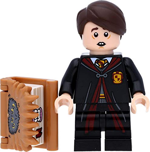 LEGO 71028 Harry Potter - Minifigura en caja de regalo #16 Neville Longbottom con el libro de los monstruos