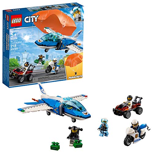 LEGO City 60208 Sky Police Parachute Arrest Building Kit