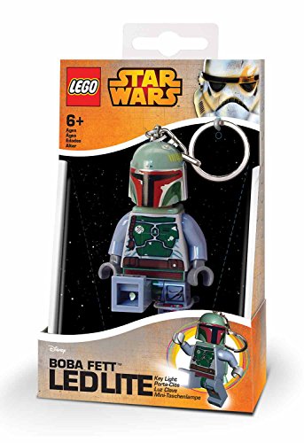 LEGO - Star Wars Taschenlampe Boba Fett Mini Linterna, 7,6 cm (29012-15)