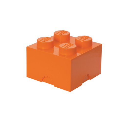 LEGO Storage Brick 4, Bright Orange