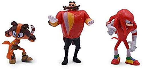 Lifelike Sonic 6 Stück / Set Puppe Anime Figur Spielzeug. Generación Boom Selten Dr. Eggman Schatten PVC Spielzeug Für Kinder Charaktere Geschenk 4-7 cm