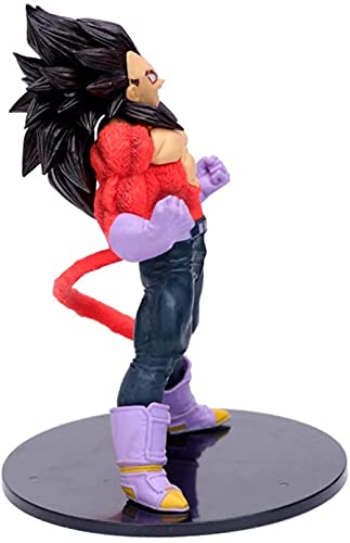 Lifelike ymdmds Anime-Skulptur Sammler Non-Taste Fun Super 4 Vegeta Saiyan Boxed Modell-Verzierungen 16cm