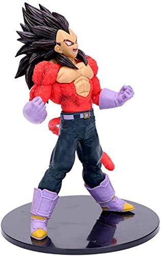 Lifelike ymdmds Anime-Skulptur Sammler Non-Taste Fun Super 4 Vegeta Saiyan Boxed Modell-Verzierungen 16cm