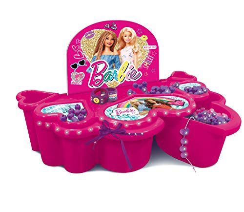 LISCIANIGIOCHI- Barbie 1000 Bijoux Juego Creativo para niñas, Multicolor (76901)