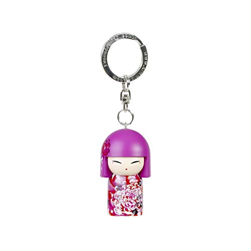 Llavero Kokeshi Kimmidoll 5 cm Mitsuko – Optimim versión inglesa