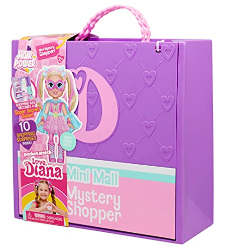 Love, Diana- Super Secret Salon - Mini Mall Mystery Shopper, Colores Variados (Vivid Toy Group 919602.002)