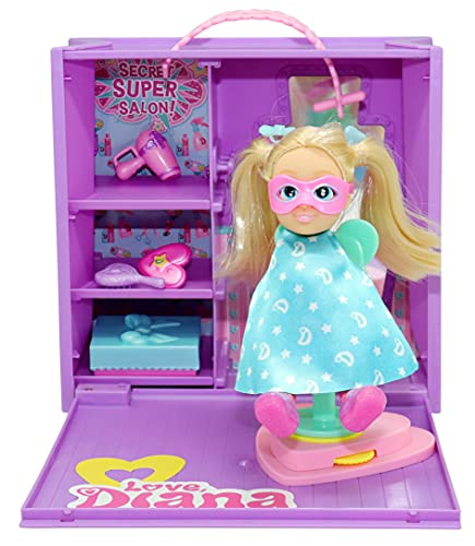 Love, Diana- Super Secret Salon - Mini Mall Mystery Shopper, Colores Variados (Vivid Toy Group 919602.002)