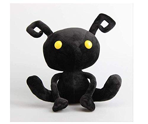 Lsmaa Peluches Rey del corazón Muñeca Heartless Ant Felpa Suave muñeca de Juguete Los Animales de Peluche 12 30 cm Negro