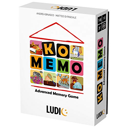 Ludic - KO Memo – Juego de Sociedad para Toda la Familia, Multicolor